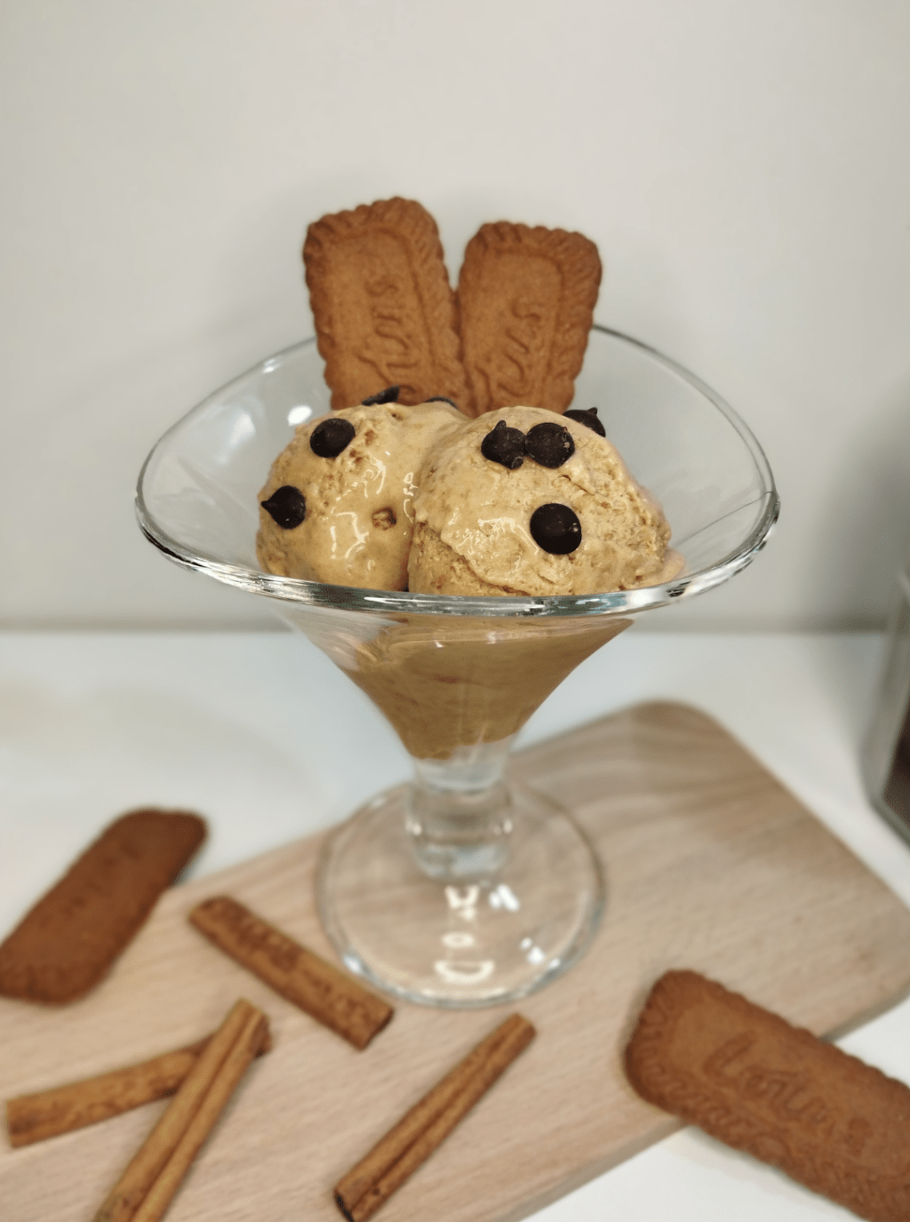 Helado de galleta speculoos: delicia todo el&nbsp;año.